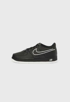 AIR FORCE 1 UNISEX - Zapatillas - black/white/silver-coloured