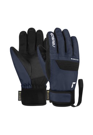 Gloves - black   dress blue