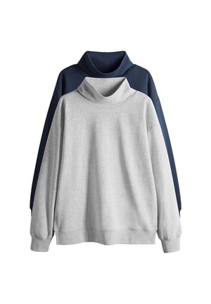 2 PACK - Športni pulover - navy/grey marl