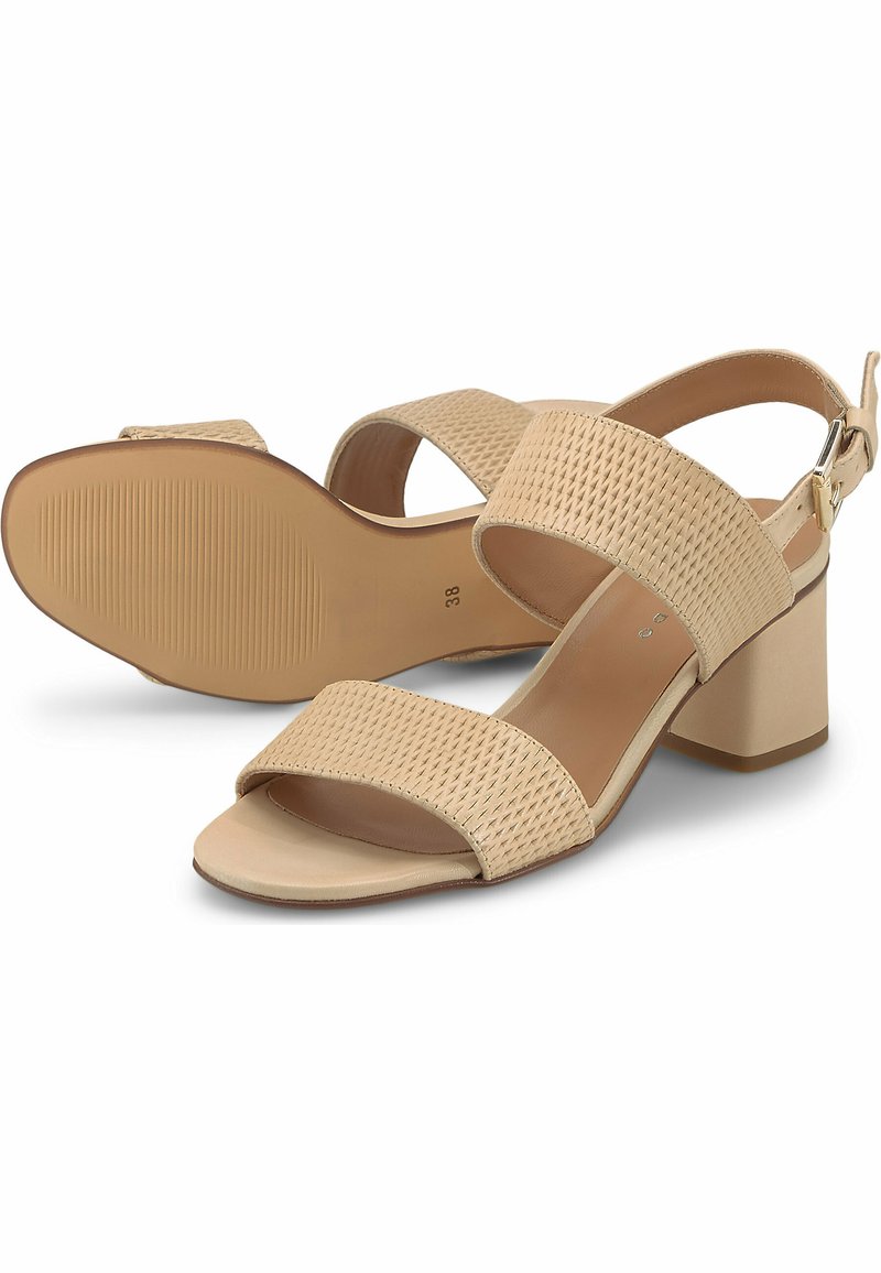 Damen Sneaker | Belmondo Riemensandalette beige - KR20093 Damen Sneaker | Belmondo Riemensandalette beige - KR20093
