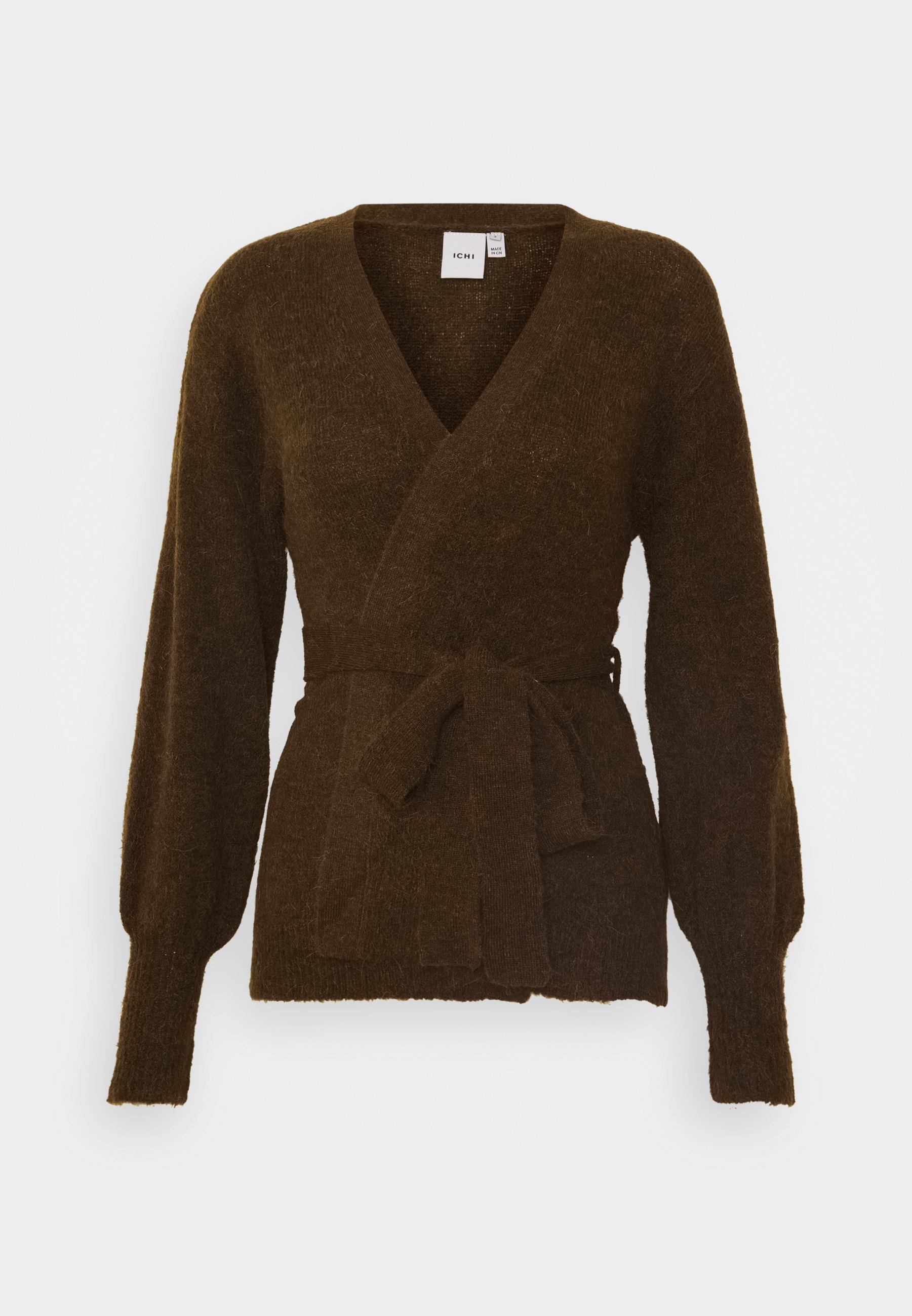 ICHI PETITE AMARA - Cardigan - dark 