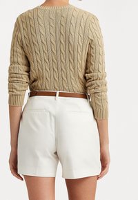 Lauren Ralph Lauren Stickad tröja - tan