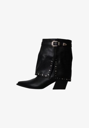 Super Mode, BOTTINES À TALON SUPER MODE BESTELLE - Bottines de cowboy / motard - noir