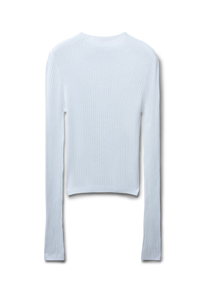 Calliope LUPETTO Camicetta bianco lana/bianco denim