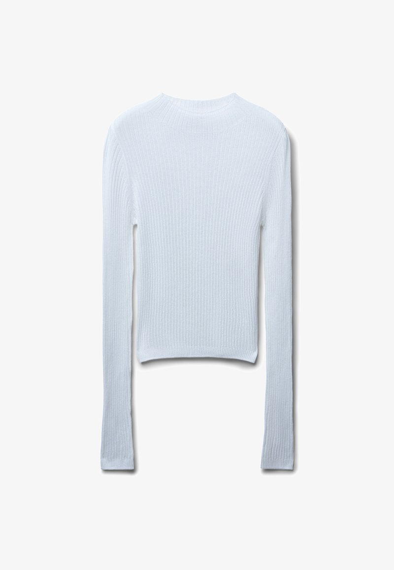 Calliope LUPETTO Camicetta bianco lana/bianco denim