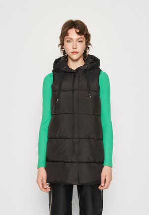 ONLY ONLASTA PUFFER WAISTCOAT - Chaleco - black