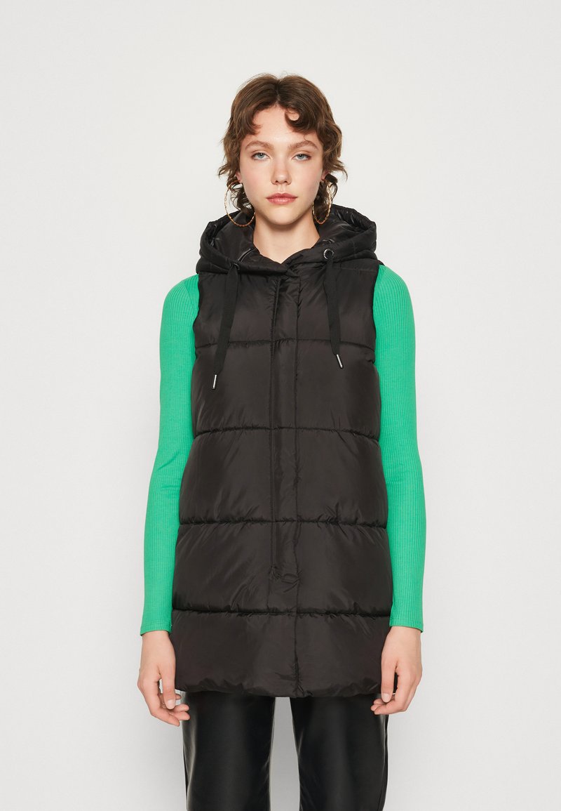 ONLY - ONLASTA PUFFER WAISTCOAT - Vesta - black, Zvětšit