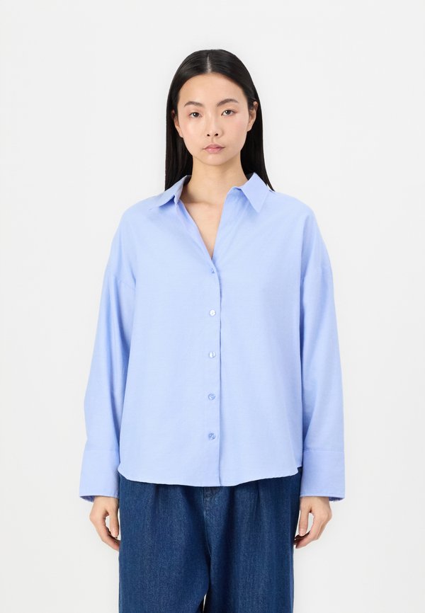 ONLOREGON LIFE SHIRT - Button-down blouse - hydrangea