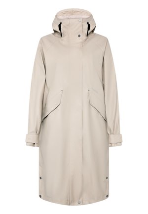 Didriksons, MELINDA PARKA - Regnjakke / vandafvisende jakker - clay beige