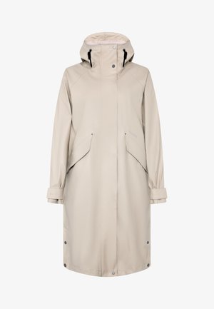 Didriksons, MELINDA PARKA - Regnjakke / vandafvisende jakker - clay beige