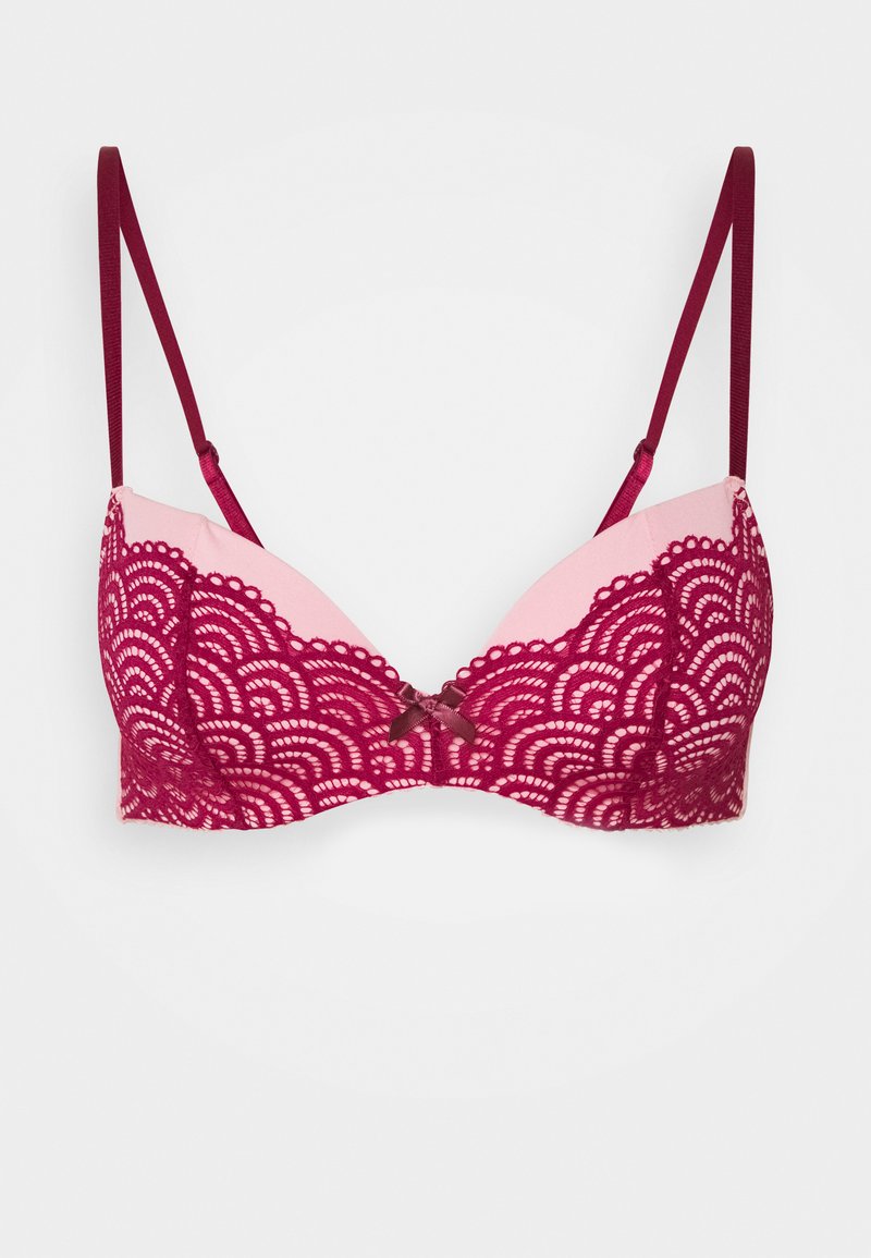 Lascana Bra Push Up Bh Pink Red Rosa Zalando No