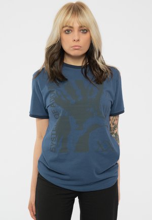 SYSTEM OF A DOWN - Print T-shirt - blue