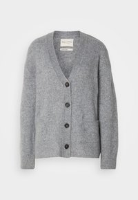 CARDIGAN LONGSLEEVE V NECK - Cardigan - soft stone melange