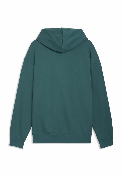 PUMA ESSENTIALS RELAXED NO.1 LOGO HOODIE - Jersey con capucha - emerald ice — foto 5