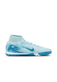 Nike Performance MERCURIAL SUPERFLY 10 ACADEMY TF - Chaussures de football sur gazon - glacier blue blue orbit