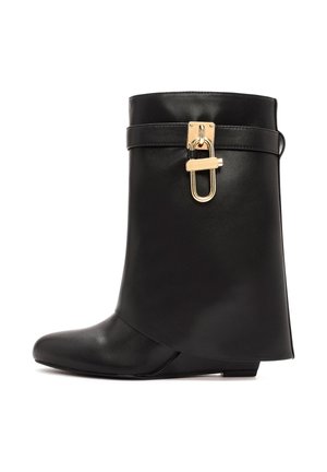 Bottines de cowboy / motard - black