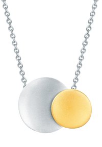 BICOLOR - Necklace - silberfarben