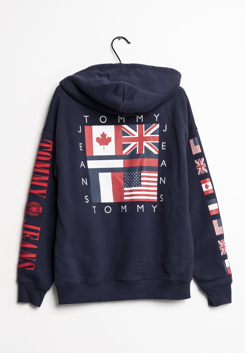 Hilfiger Jeans Tommy 90s Flag Hoodie Vintage 90s Y2k Tommy
