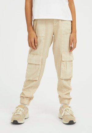 Pantaloni cargo - creme