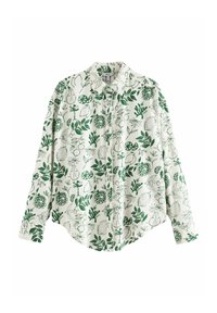 Non sélectionné, ecru green print