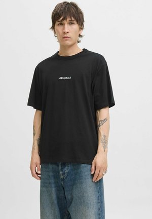 Apdrukāts T-krekls - black