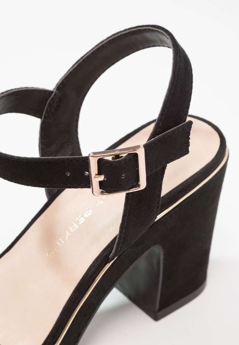 Sandalias Tacón Dorothy Gaynor Negro Dorothy Gaynor Sandalias Tacón
