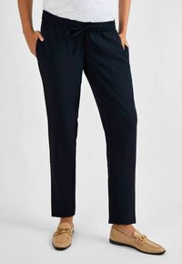 TAPERED - REGULAR FIT - Stoffhose - navy