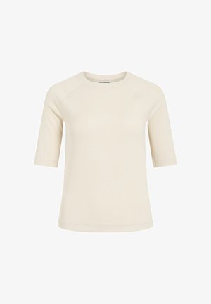Rouge Edit, SHORT SLEEVED TOP ROUND NECK - T-shirt basique - birch