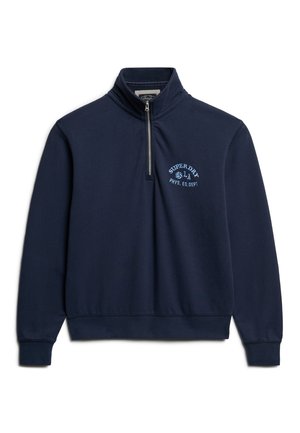 Superdry HALF ZIP - Sweatshirt - richest navy