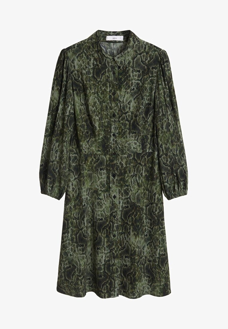 Mango Shirt dress - green - (Pre-owned) - Zalando.ie Mango Shirt dress - green - (Pre-owned) - Zalando.ie