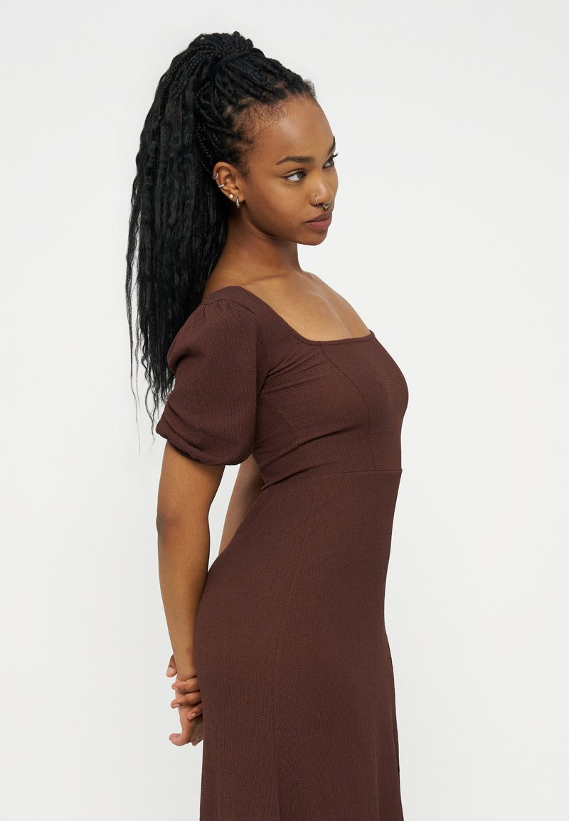 Even&Odd Cocktail dress / Party dress - dark brown - Zalando.ie