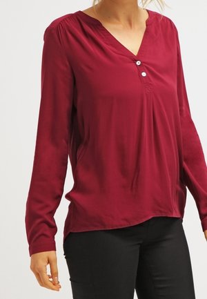 Blouse - dark red