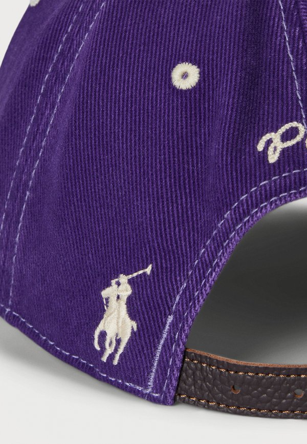 WASHED TWILL BALL CAP - Cap - medieval purple2