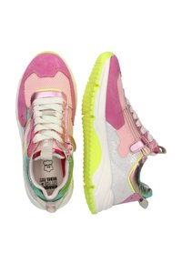 Braqeez FRANCIS FLOW  - Sneakers laag - roze geel grijs