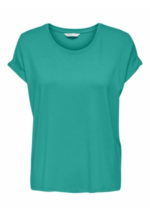 ONLY MOSTER O-NECK - Blouse - bright aqua