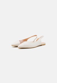 Anna Field Takaa avoimet ballerinat - white