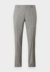 HOUNDSTOOTH SLIM TROUSER - Παντελόνι κοστουμιού - brilliant white