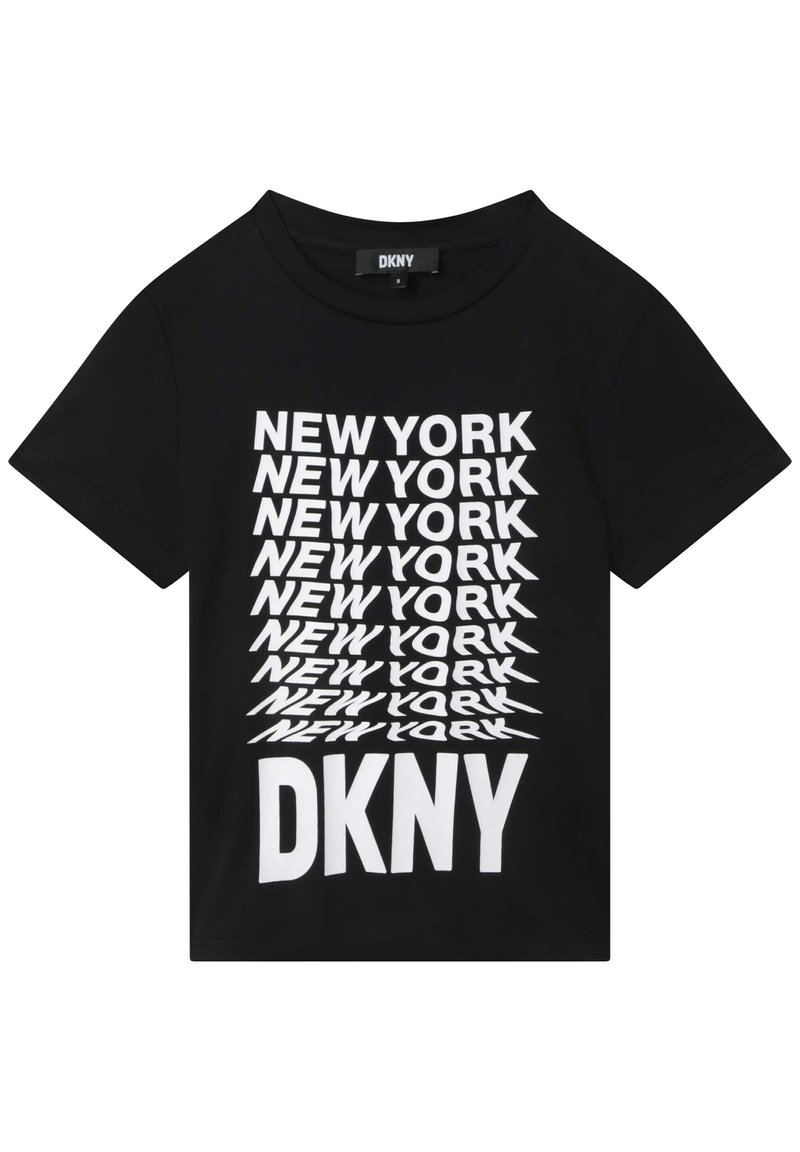 DKNY T-shirt print zwart