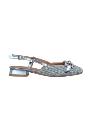 Slingback ballet pumps - azul