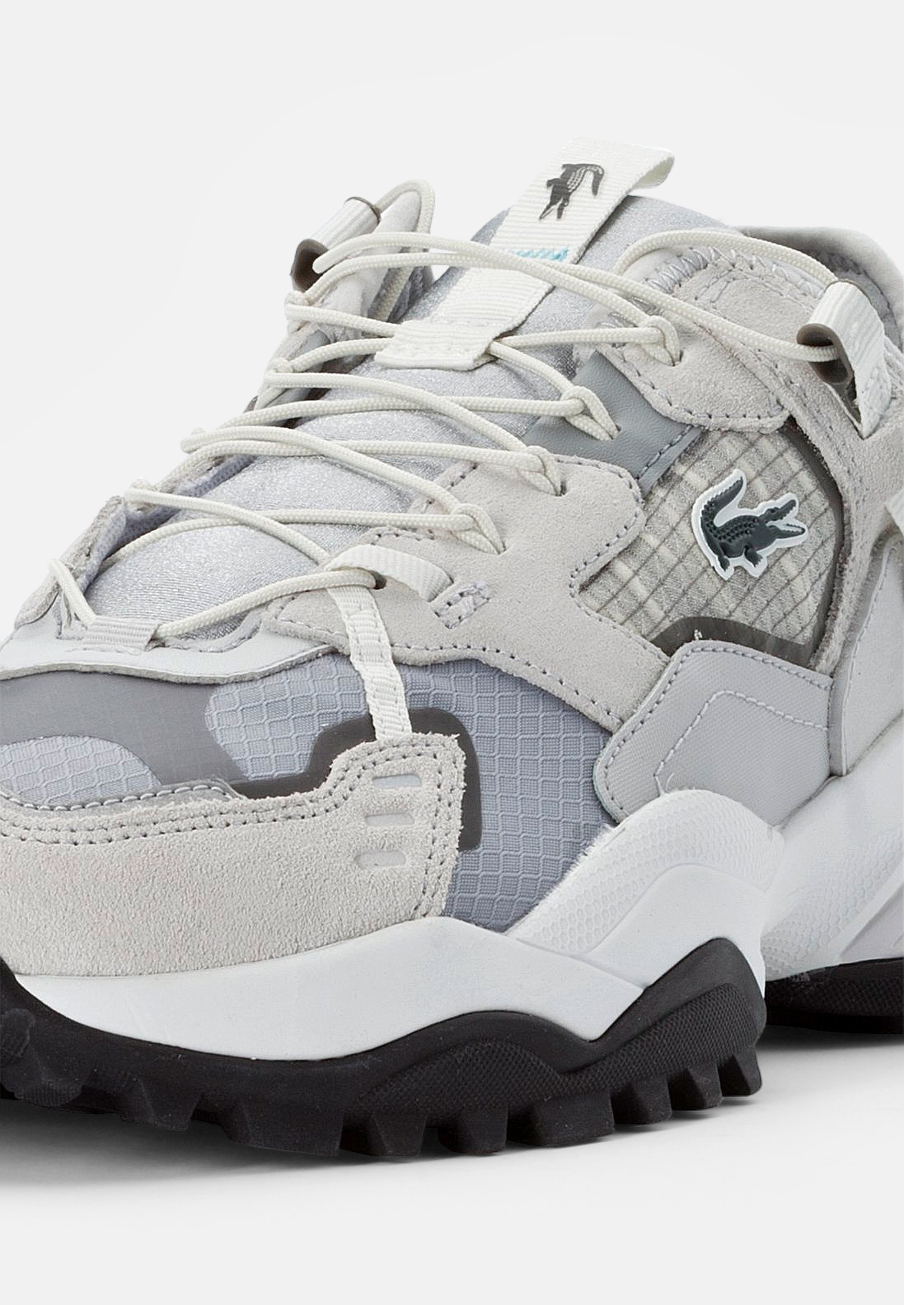 Lacoste Baskets basses - grey/black/gris - ZALANDO.FR