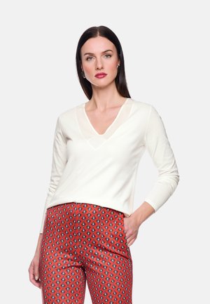 Langarmshirt - off-white