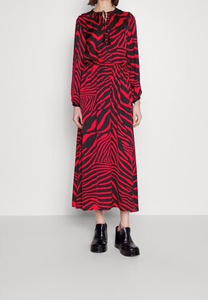 Abito a camicia - red