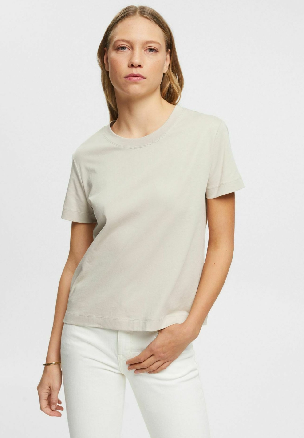 Esprit T-Shirt Uomo In Puro Cotone – Girocollo A Manica Corta – Stile Casual Con Logo – Taglia S – Morbida E Traspirante
