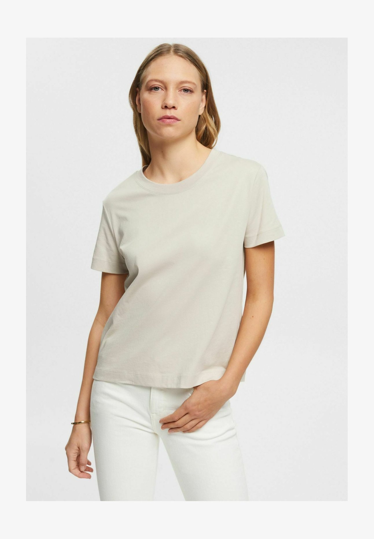 Esprit T-Shirt Uomo In Puro Cotone – Girocollo A Manica Corta – Stile Casual Con Logo – Taglia S – Morbida E Traspirante