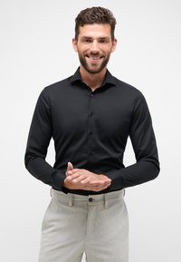 Eterna - COVER SHIRT SUPER SLIM - Zakelijk overhemd - schwarz Miniatuurafbeelding 1