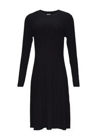 MIT OTTOMANSTRUKTUR - Jumper dress - schwarz