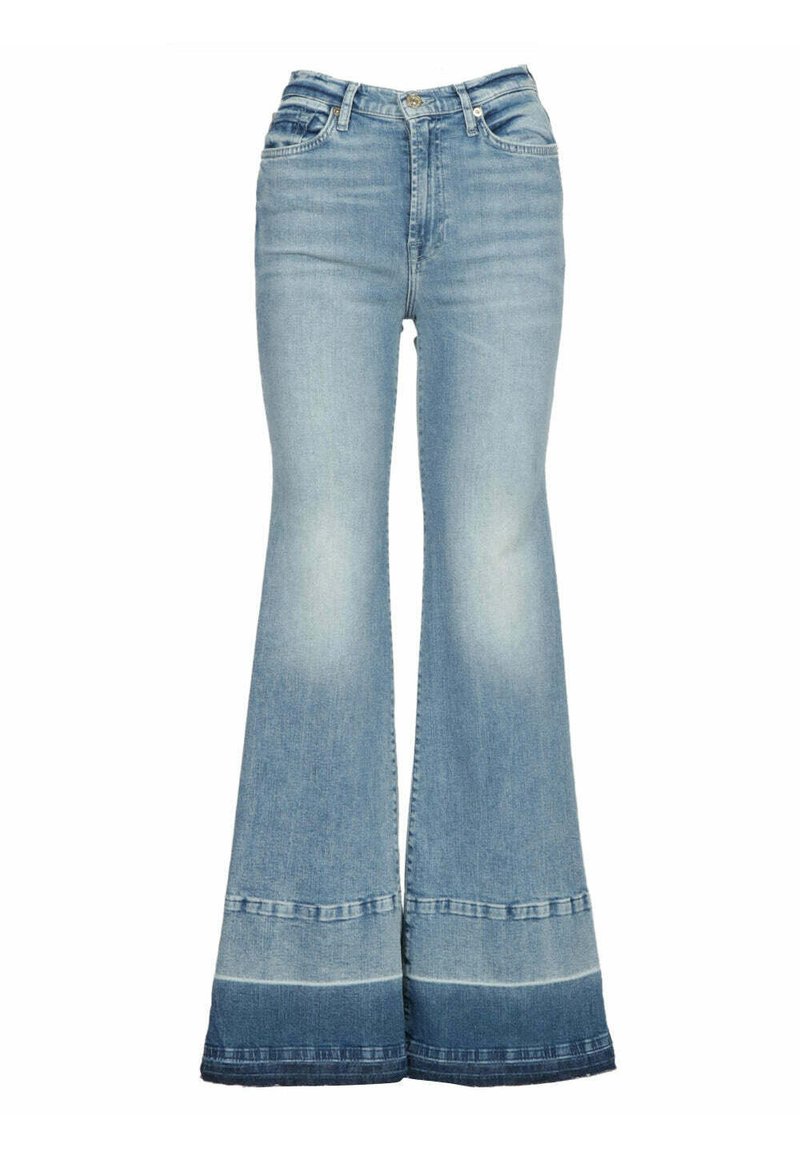 7 For All Mankind Flared Jeans lichtblauw