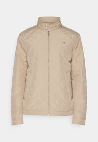 QUILTED WINDCHEATER - Overgangsjakke - cold beige