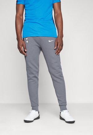 Nike Performance TOTTENHAM  TECH FLEECE JOGGER PANTS - Club wear - dark grey/white