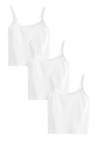 Next - CROPPED 3 PACK - REGULAR FIT - Viršus - white Miniatiūros vaizdas 1